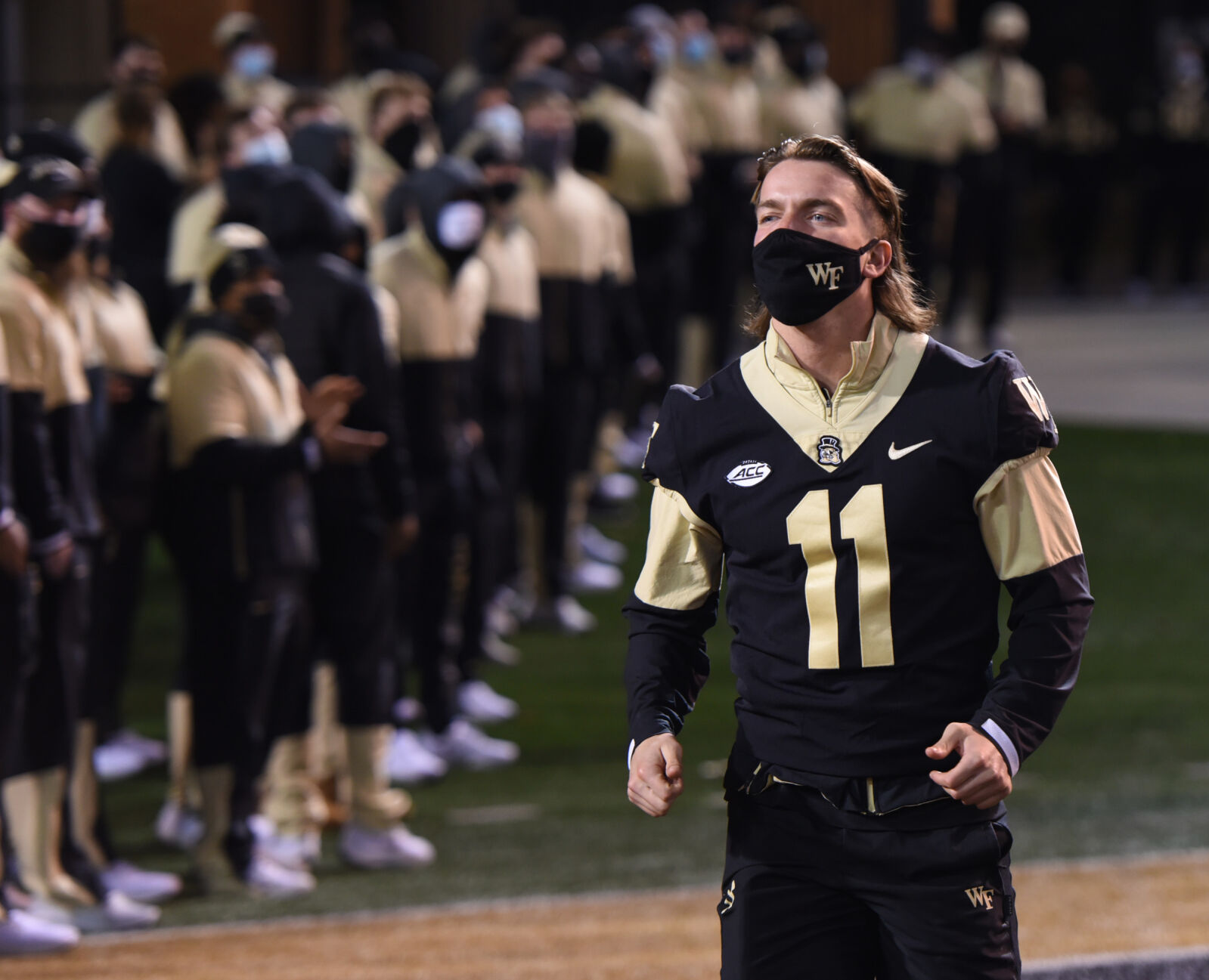 Wake Forest football senior night